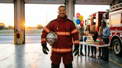 Happy Birthday Wishes to a Fireman