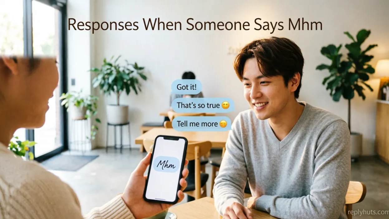Responses When Someone Says Mhm