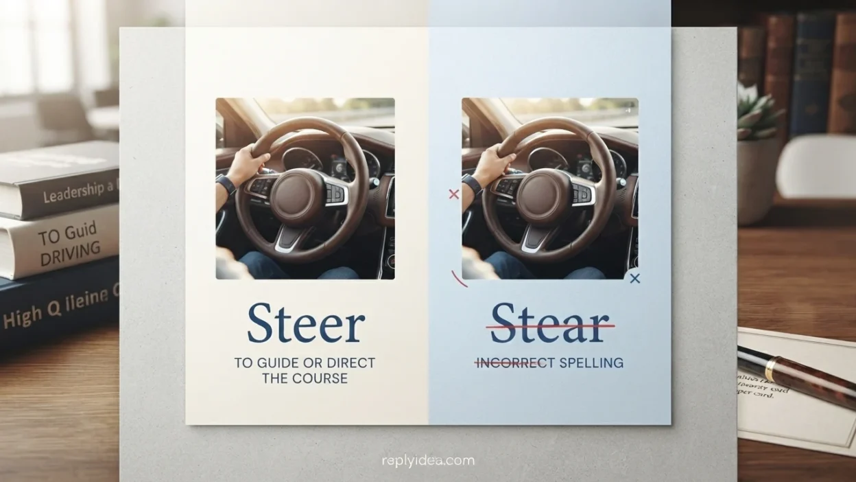 Steer or Stear